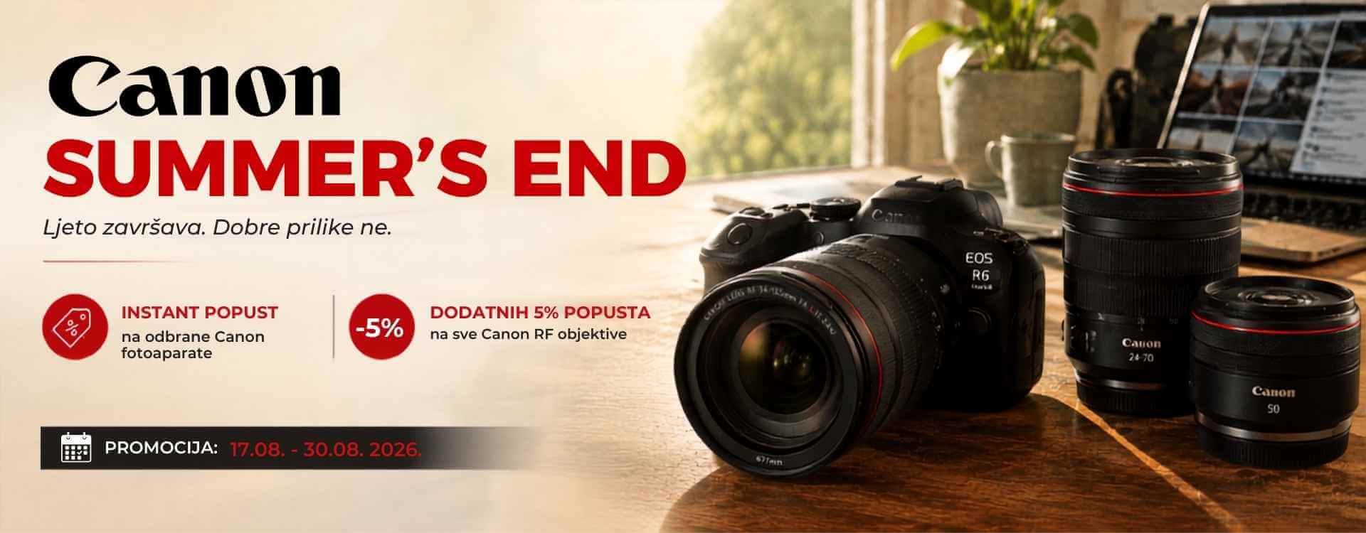 Canon Summer's End – Canon fotoaparati i RF objektivi na akciji
